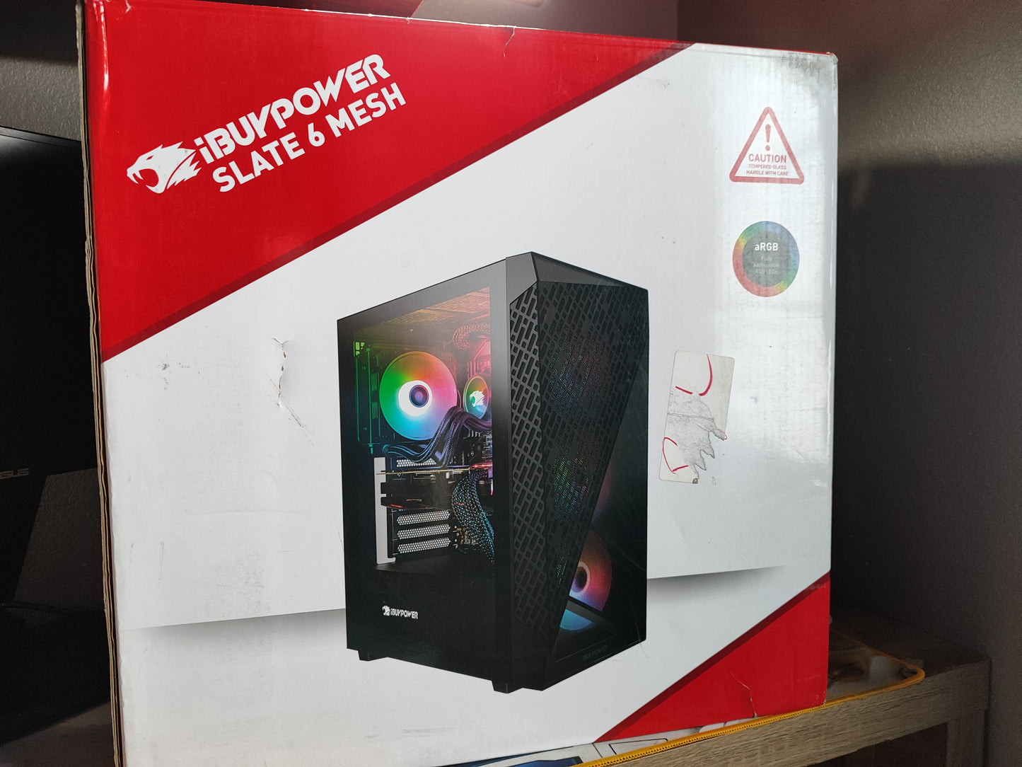 PC GAMER Slate 6 Mesh | Ryzen 5 7600 | 16GB RAM | 500GB SSD | RTX 4060 | RGB
